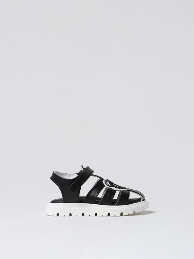 Moschino Kid Shoes S Color Black In Black
