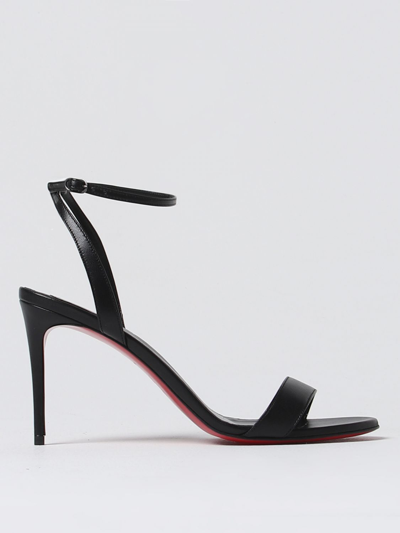 Shop Christian Louboutin Heeled Sandals  Woman Color Black