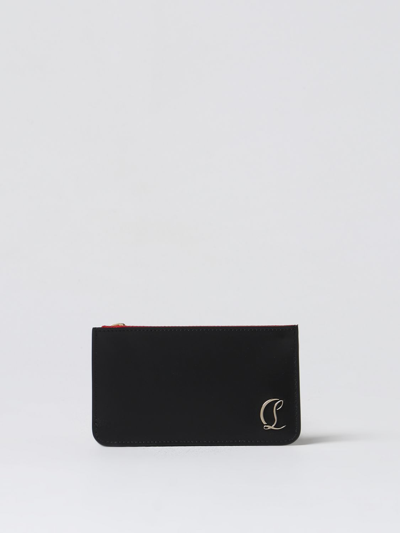 Shop Christian Louboutin Wallet  Woman Color Black