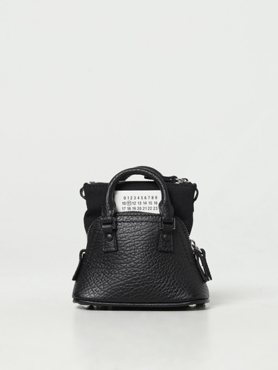 Shop Maison Margiela Mini Bag  Woman Color Black