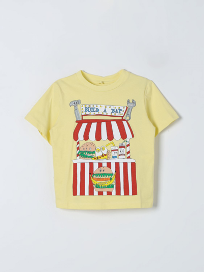 Shop Stella Mccartney T-shirt  Kids Kids Color Yellow