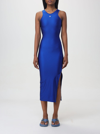 Shop Coperni Dress  Woman Color Blue