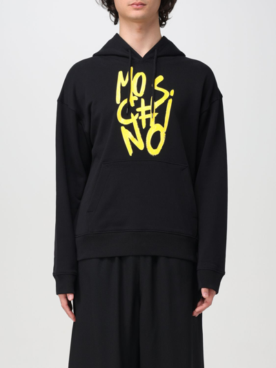 Shop Moschino Couture Sweatshirt  Men Color Black