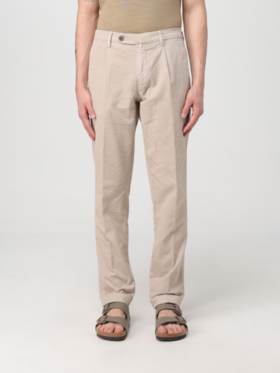 Myths Zeus Tapered Chino Trousers In Sand
