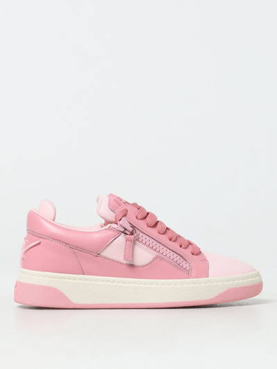 Shop Giuseppe Zanotti Sneakers  Woman Color Pink