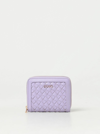 Shop Liu •jo Wallet Liu Jo Woman Color Violet