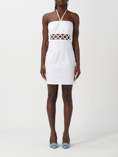 Shop Dsquared2 Dress  Woman Color White