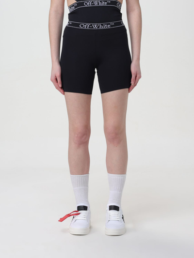 Shop Off-white Short  Woman Color Black