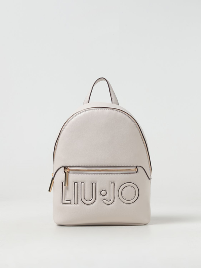 Shop Liu •jo Backpack Liu Jo Woman Color White