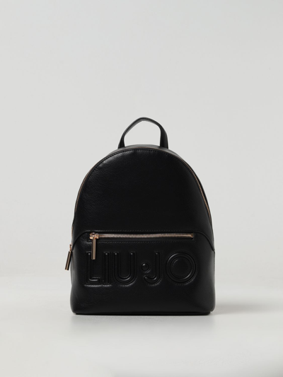 Shop Liu •jo Backpack Liu Jo Woman Color Black