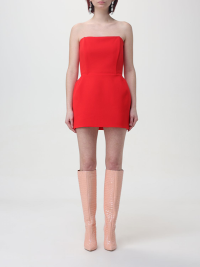 Shop Magda Butrym Dress  Woman Color Red