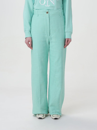 Shop Patou Pants  Woman Color Green