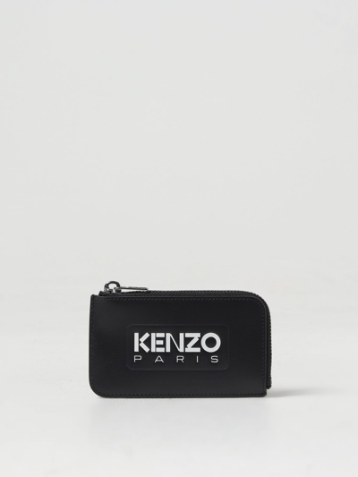 Shop Kenzo Wallet  Men Color Black