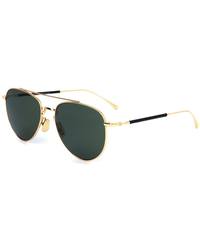 Shop Derek Lam Unisex Calla 53mm Sunglasses In Gold