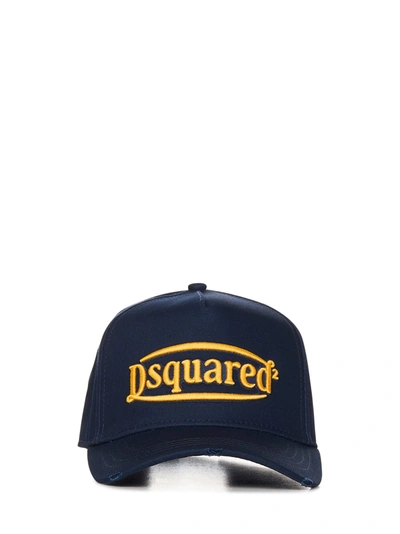 Shop Dsquared2 Hat In Blu