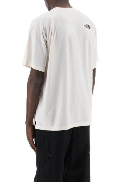 Shop The North Face Raglan Foundation T In White