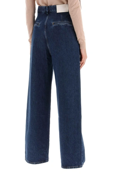 Shop Loulou Studio Attu Oversized Jeans