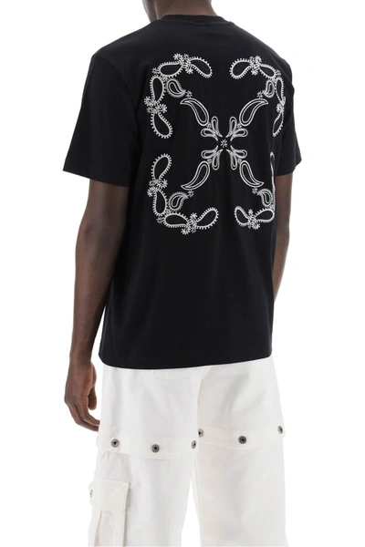 Shop Off-white Off White "bandana Arrow Pattern T Shirt