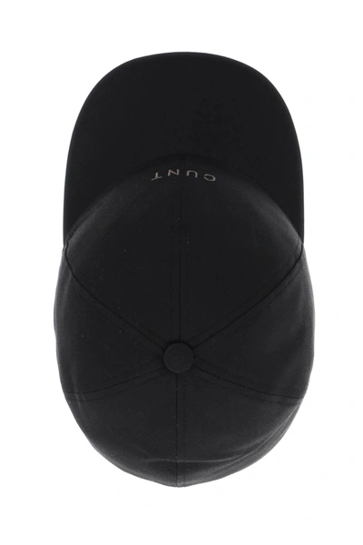 Shop Rick Owens Baseball Cap With Embroidery