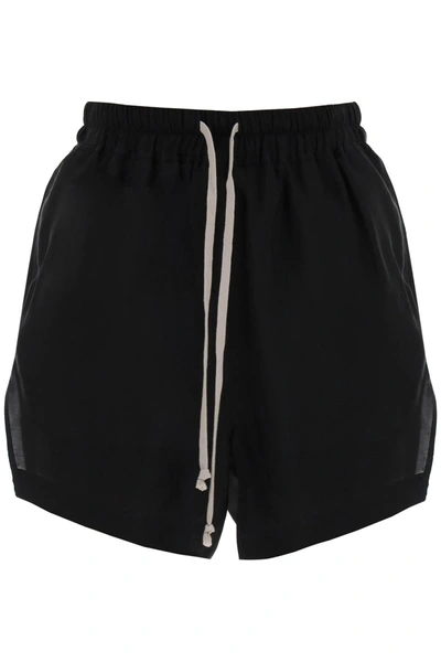 Shop Rick Owens Japonette Sporty Shorts