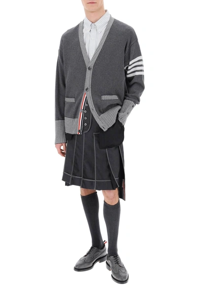 Shop Thom Browne Inside Out Pleated Skirt