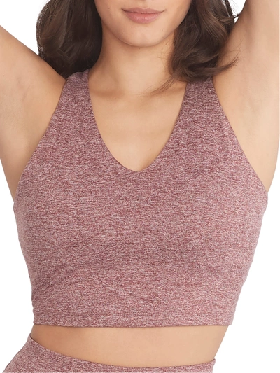 Body Up Twist Sports Bra In Pink