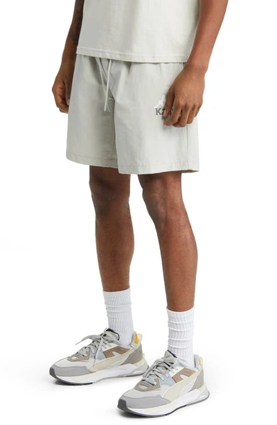 Shop Kappa Authentic Wale Shorts In Grey Light