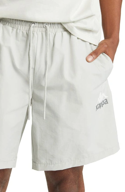 Kappa Authentic Wale Shorts In Grey Light