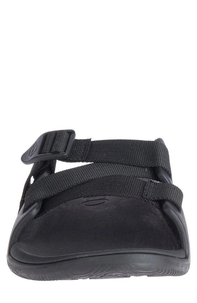 Shop Chaco Chillos Slide Sandal In Black