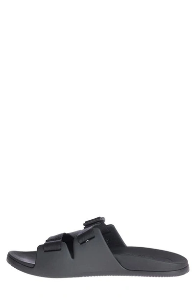 Shop Chaco Chillos Slide Sandal In Black