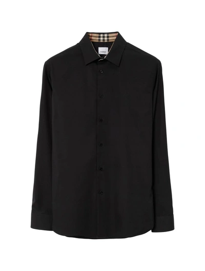 Shop Burberry Shirt In Black