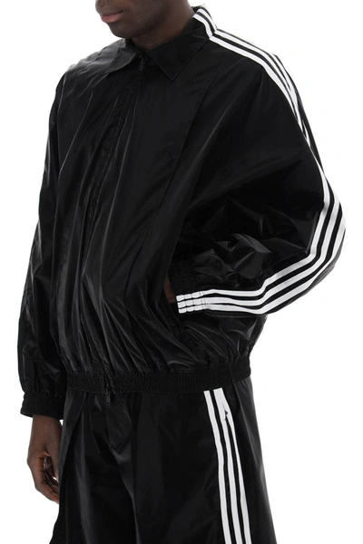 Shop Y-3 Lightweight Glossy Nylon Jacket In Black