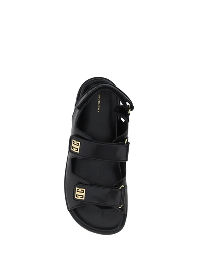 Shop Givenchy Women Strap Sandals In Black