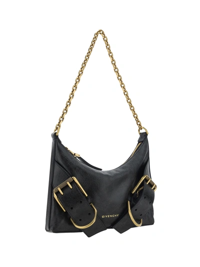 Shop Givenchy Women Voyou Shoulder Bag In Black
