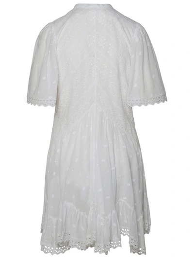 Shop Isabel Marant Étoile Isabel Marant Etoile Woman Isabel Marant Etoile 'slayae' White Cotton Dress