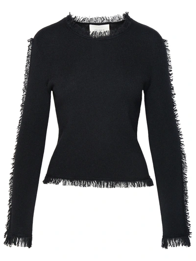 Shop Lisa Yang Woman  'jae' Black Cashmere Sweater
