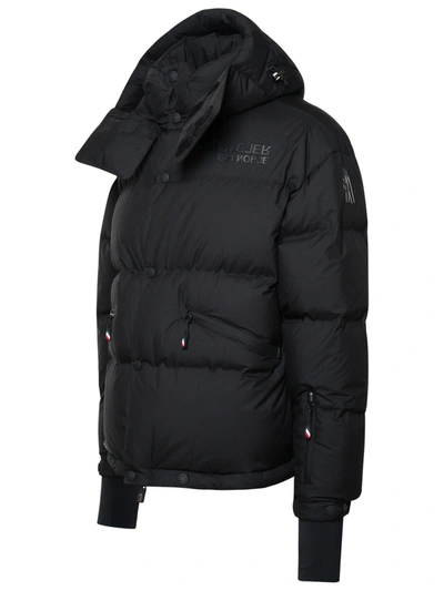 Shop Moncler Grenoble Man  Grenoble 'coraia' Short Down Jacket In Black Polyamide