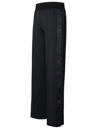 Shop Off-white Black Polyamide Blend Sporty Pants Woman