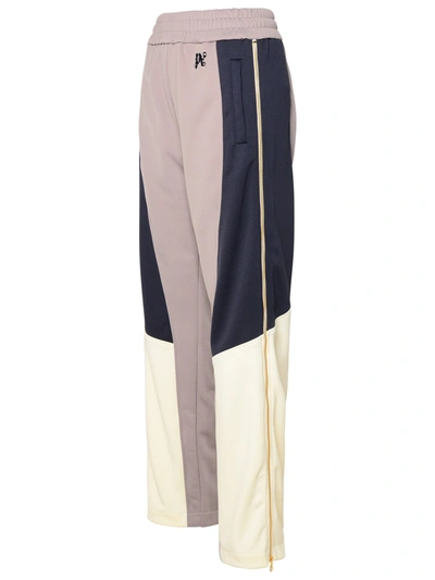 Shop Palm Angels Woman  Multicolor Polyester Sporty Pants