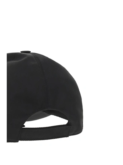 Shop Prada Women Baseball Cap In Black