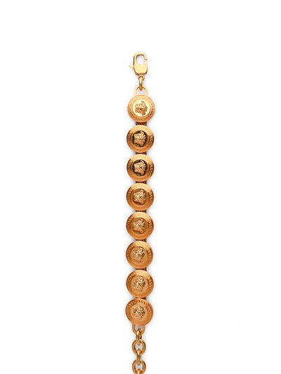 Shop Versace Woman  'tribute Medusa' Gold Metal Bracelet