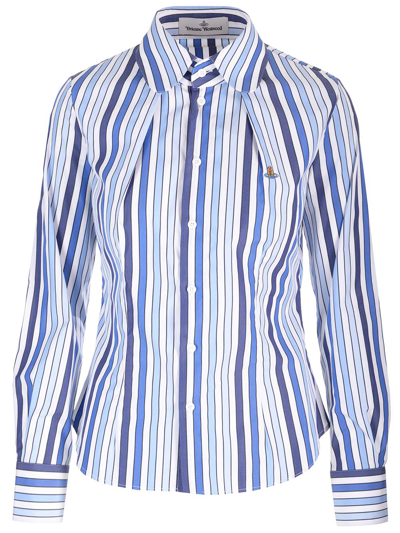 Shop Vivienne Westwood Toulouse Striped Shirt In Multicolor