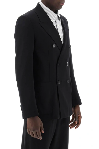 Shop Ami Alexandre Mattiussi Double Breasted Wool Jacket For Men