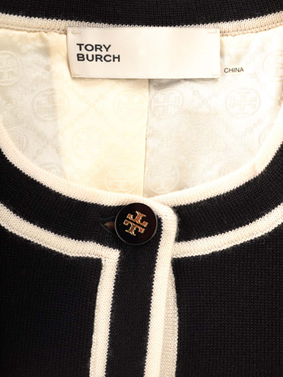 Shop Tory Burch Kendra Cardigan In Black