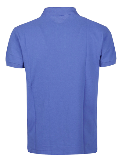 Shop Polo Ralph Lauren Short Sleeve Polo Shirt In Maidstone Blue