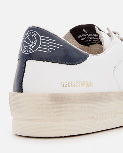 Shop Golden Goose Stardan Sneakers In White/ice/black