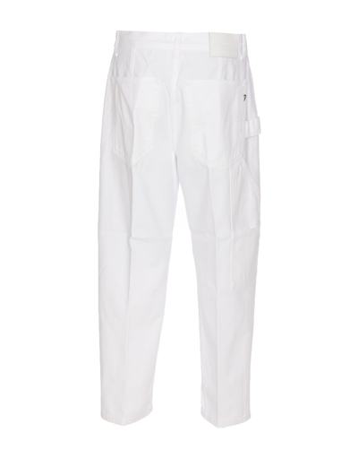 Shop Dondup Carrie Denim Jeans In Bianco