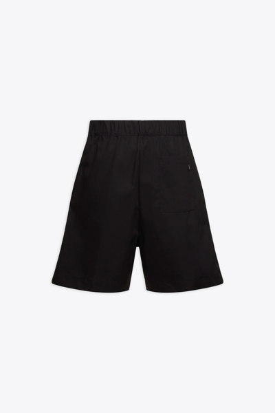Shop Laneus Baggy Shorts In Nero/black
