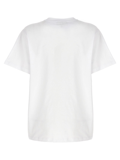 Ganni Relaxed Banana T-shirt In Black