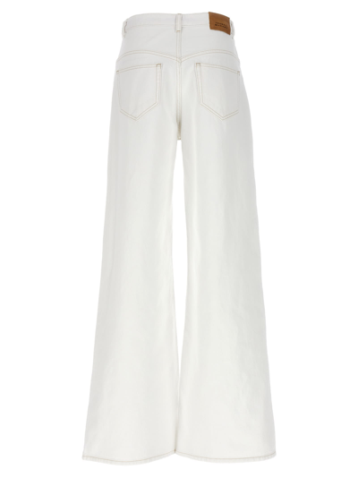 Shop Isabel Marant Lemony Jeans In White